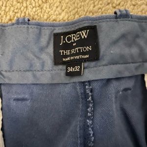Blue chino J Crew Pants